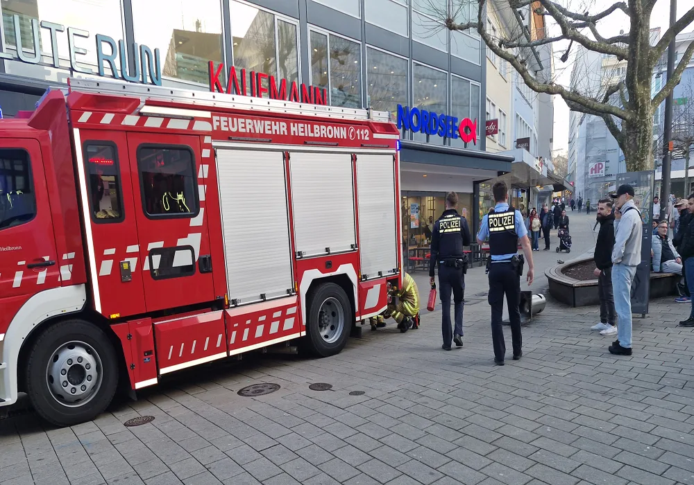 Almanya'da Küçük Yangına Anında Müdahale