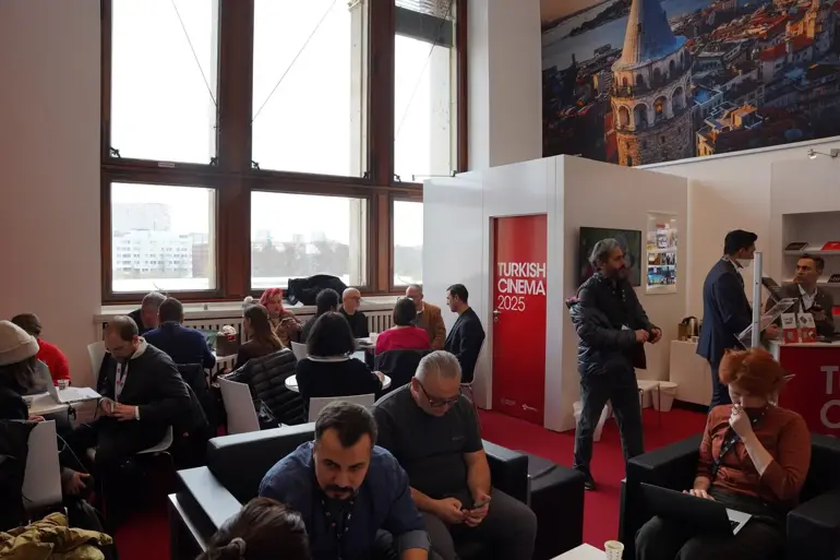 Berlinale’de Türkiye standına yoğun ilgi