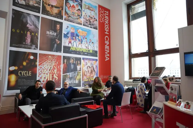Berlinale’de Türkiye standına yoğun ilgi