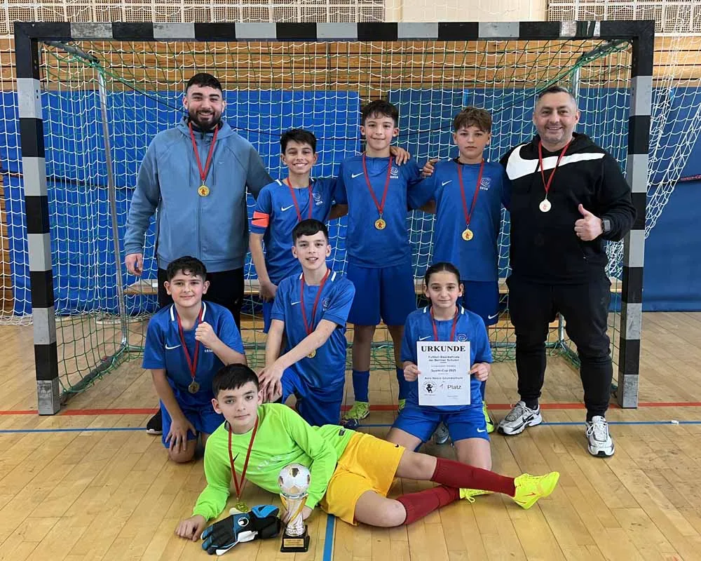 Berlin Aziz Nesin İlkokulu Sparki-Cup 2025 Şampiyonu Oldu!