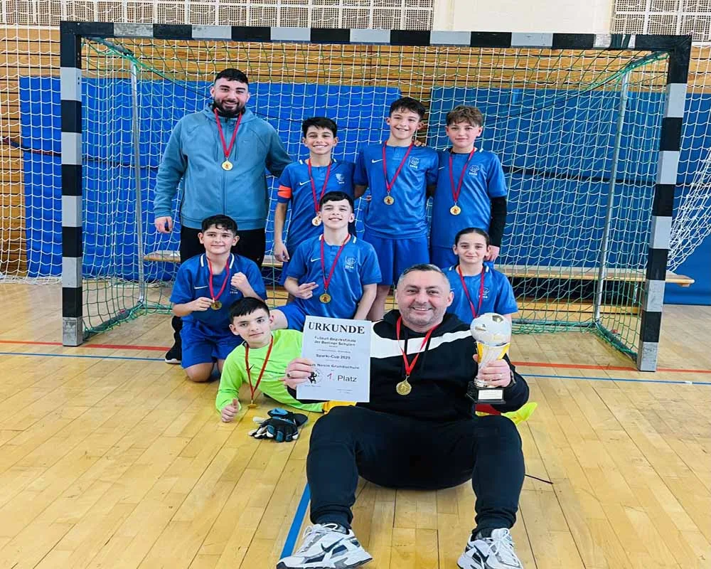 Berlin Aziz Nesin İlkokulu Sparki-Cup 2025 Şampiyonu Oldu!