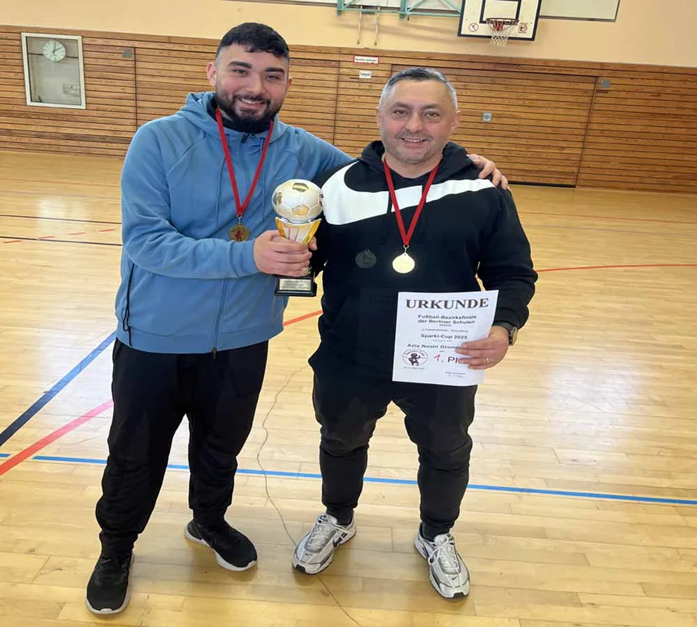 Berlin Aziz Nesin İlkokulu Sparki-Cup 2025 Şampiyonu Oldu!
