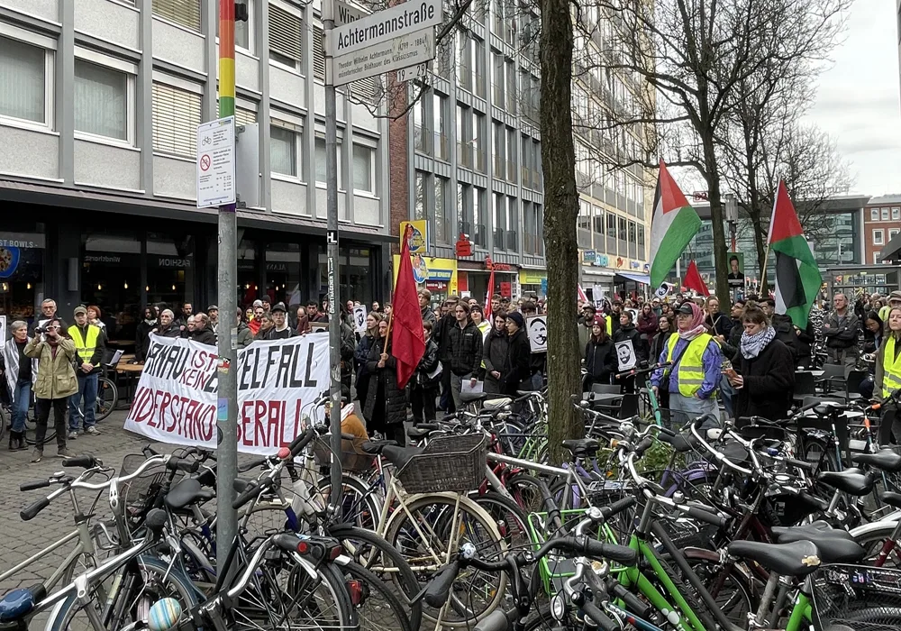 Hanau Irkçı Terör Saldırısının Üzerinden 5 Yıl Geçti: Münster'de Protestolarla Anıldı