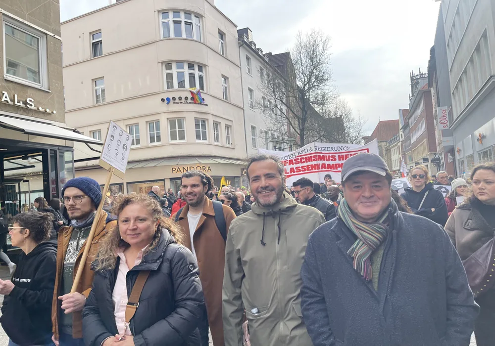 Hanau Irkçı Terör Saldırısının Üzerinden 5 Yıl Geçti: Münster'de Protestolarla Anıldı