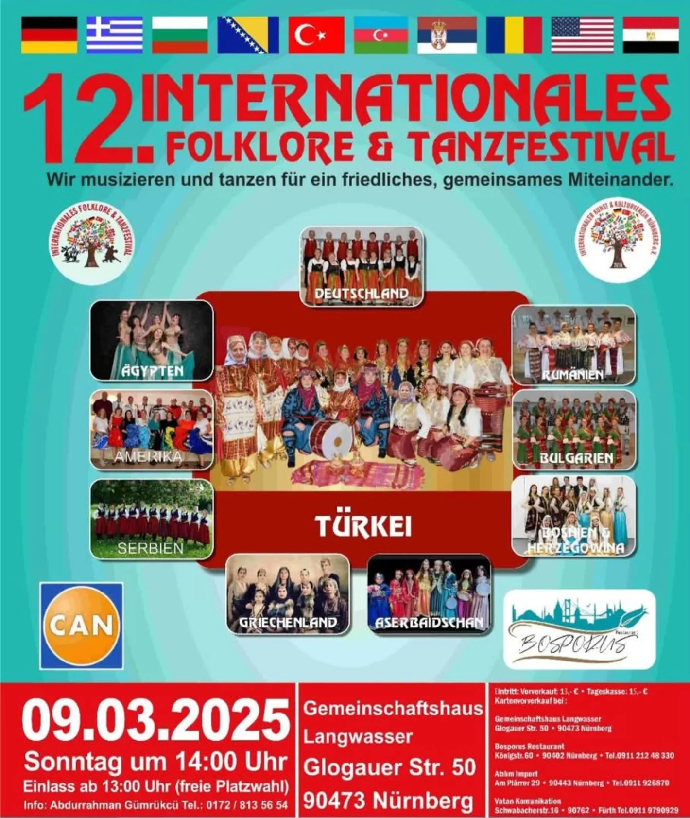 Nürnberg folklora doyacak