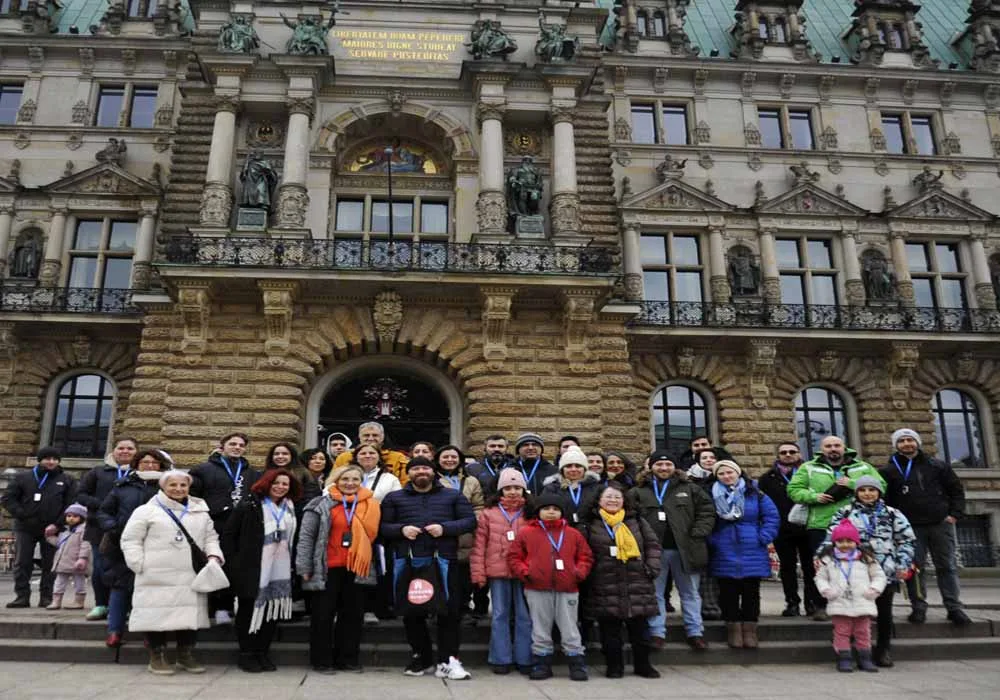 Hamburg Belediye Sarayı gezisinde ana konu seçimler oldu