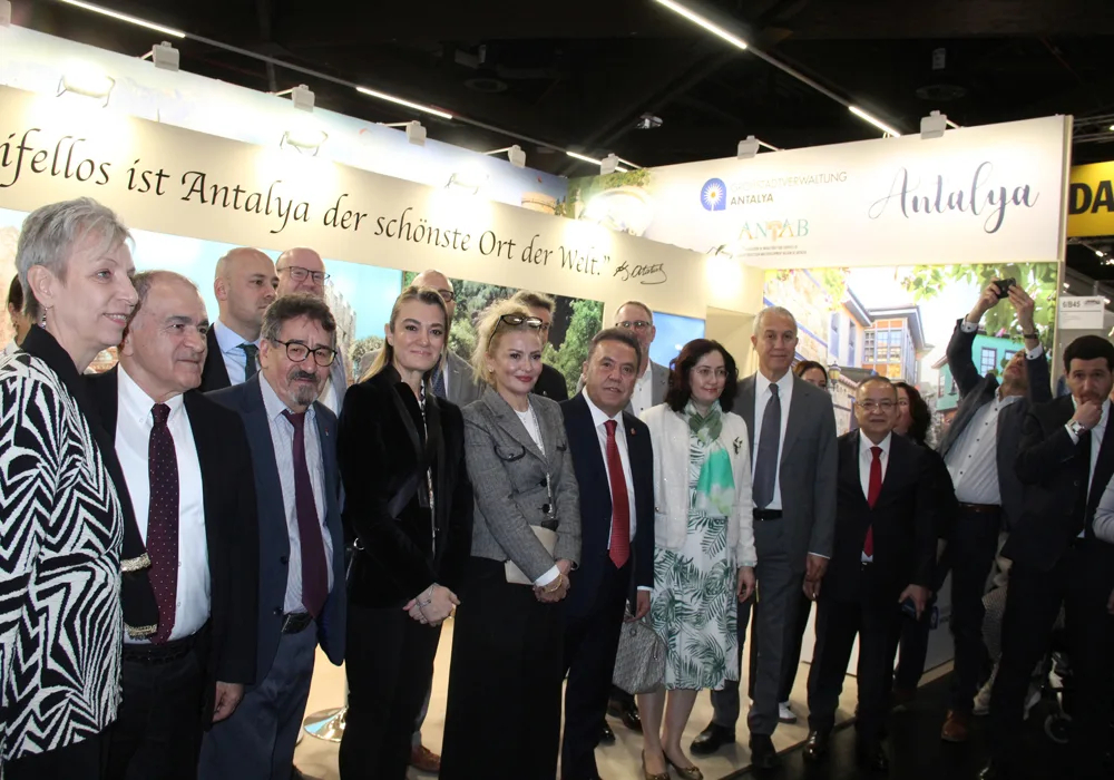 Muhittin Böcek, Nürnberg Turizm Fuarı'na katıldı
