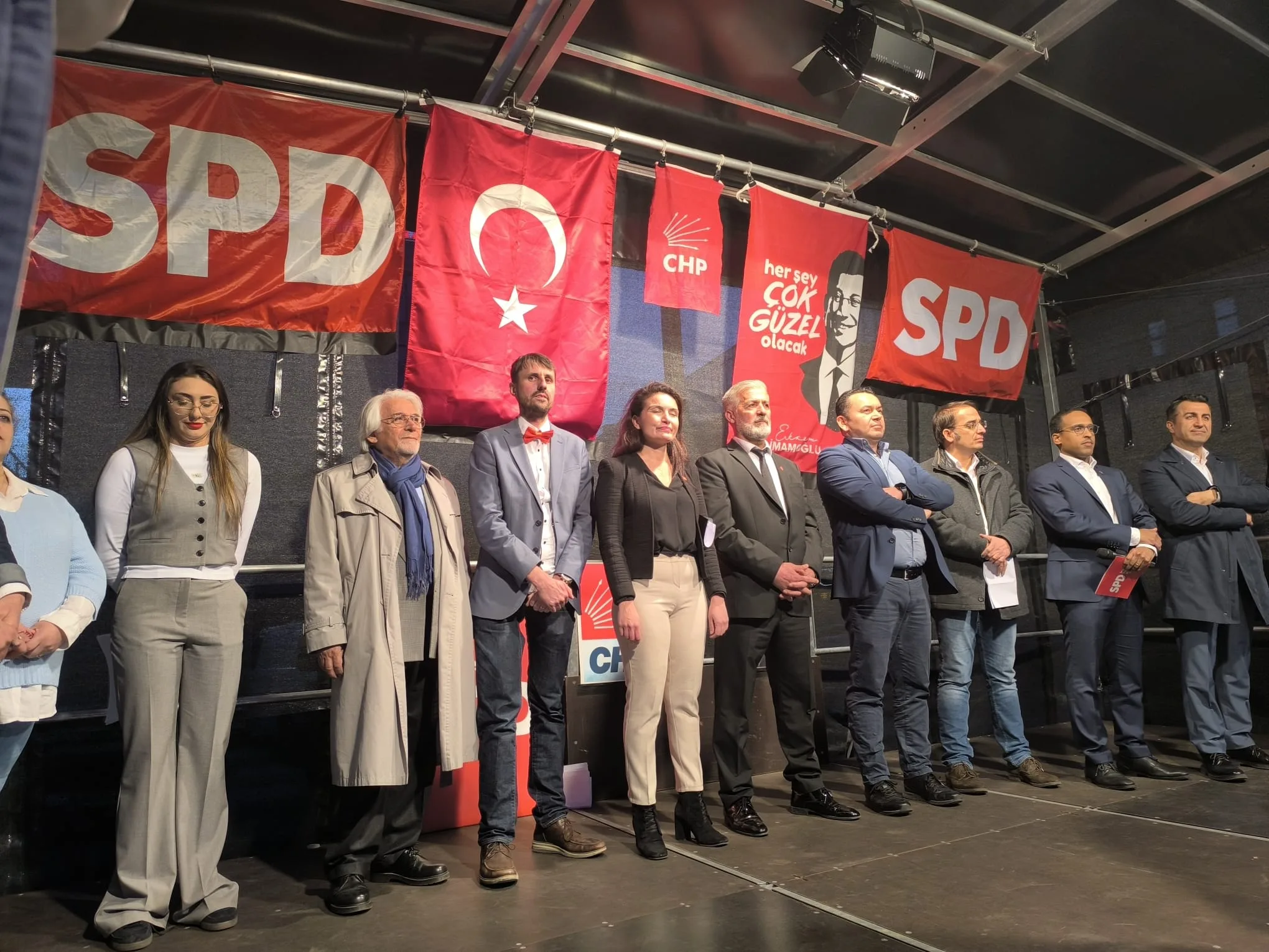 Nürnberg`de İmamoğlu’na Destek Mitingi Gerçekleştirildi