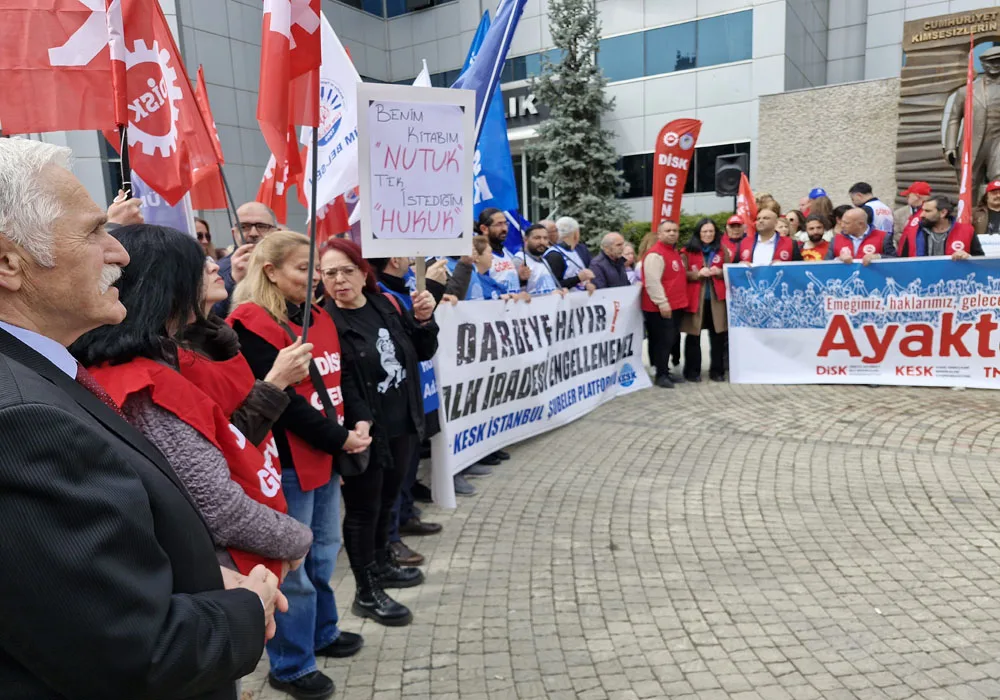 DİSK ve KESK’ten Büyük Demokrasi Mitingi