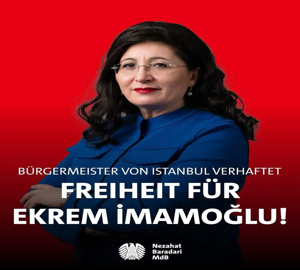 SPD Federal Milletvekili Nezahat Baradari`den Sert Tepki