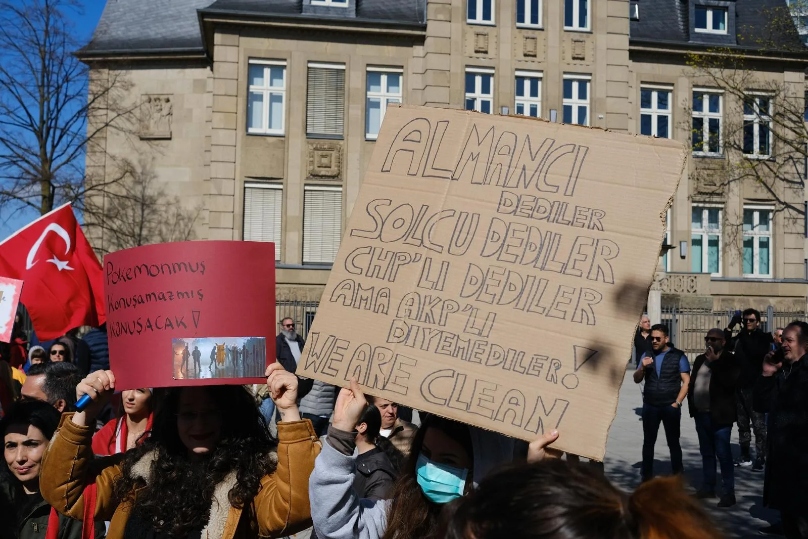 CHP Düsseldorf İmamoğlu'na Özgürlük Mitingi