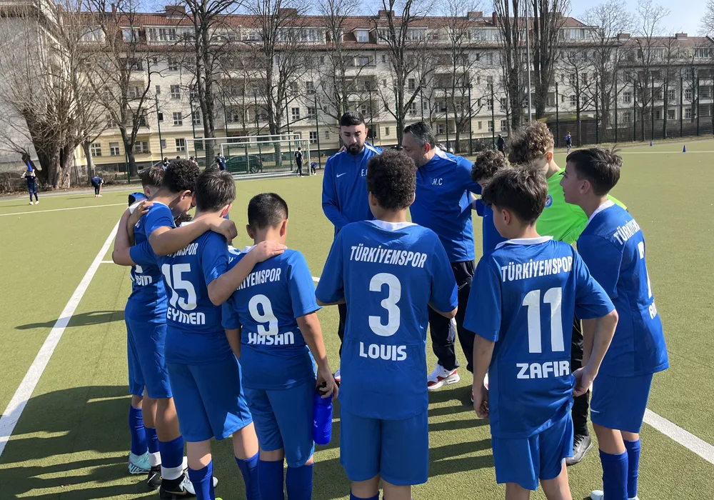 Berlin Türkiyemspor U13, Deplasmanda gol yağdırdı