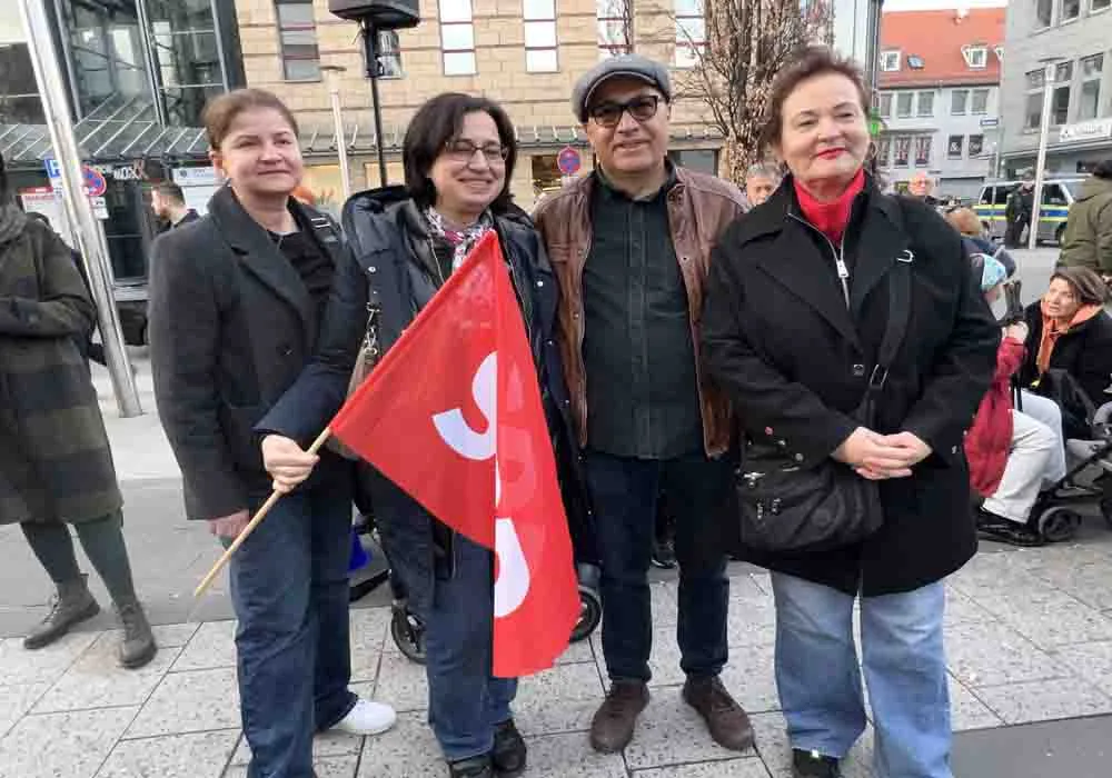 Nürnberg`de İmamoğlu’na Destek Mitingi Gerçekleştirildi