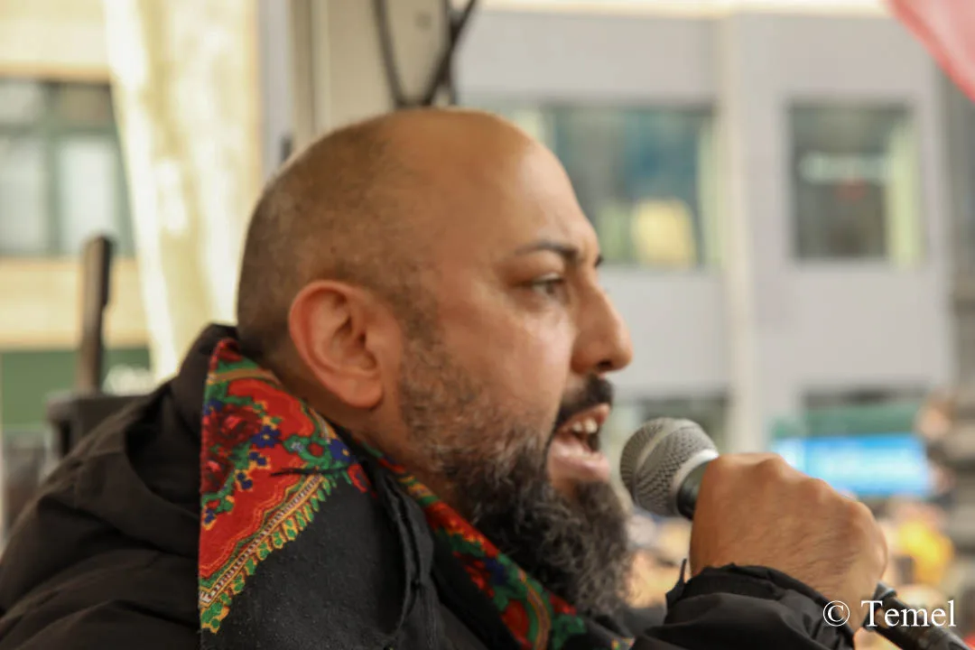 Berlin’de On Binler Özgür Türkiye İçin Yürüdü