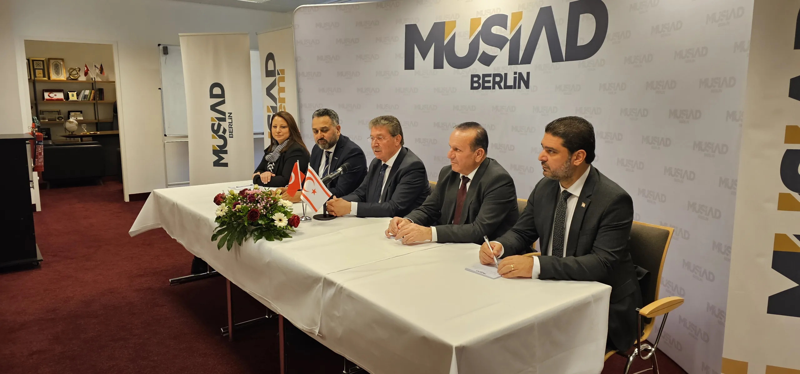 MÜSİAD Berlin, KKTC Heyetini Ağırladı