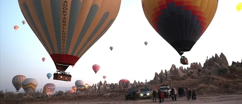 Kapadokya’da tam doluluğa yaklaşıldı