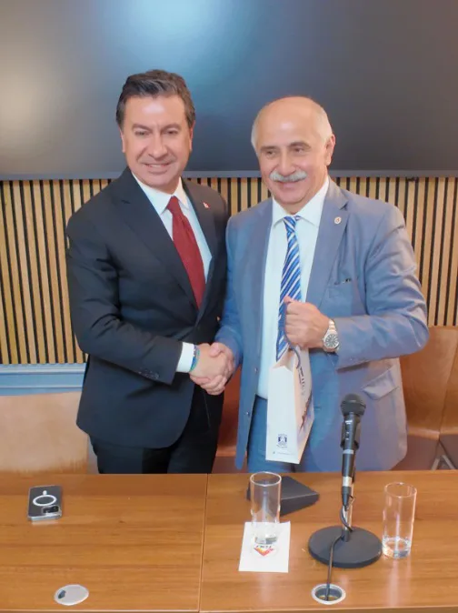 TDU, Berlin’de Türkiye’den Üst Düzey Heyeti Ağırladı