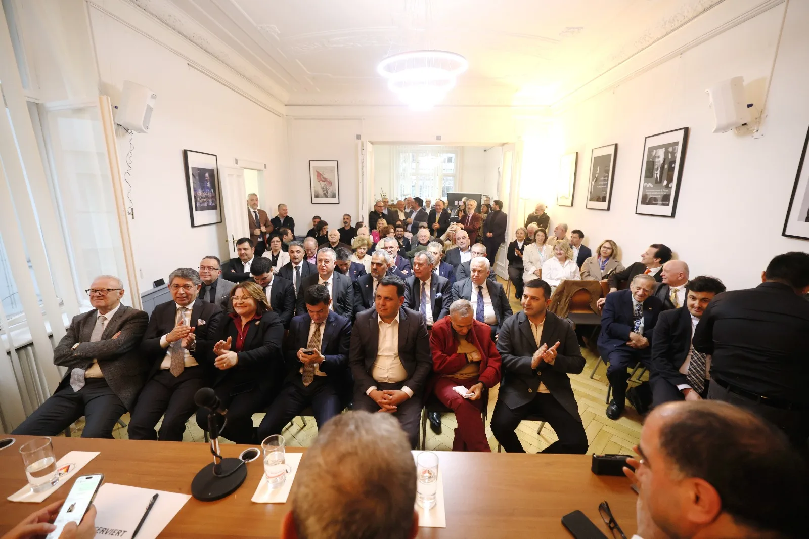 TDU, Berlin’de Türkiye’den Üst Düzey Heyeti Ağırladı