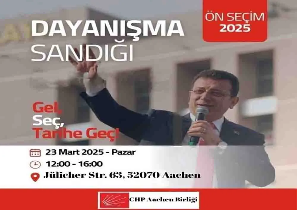 CHP Almanya Federasyonu`ndan Demokrasi Direnişi Çağrısı