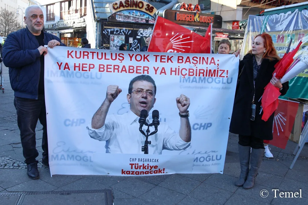 HDB’den CHP Berlin Örgütlerine Eleştiri: Demokrasi İçin Birlik Çağrısı
