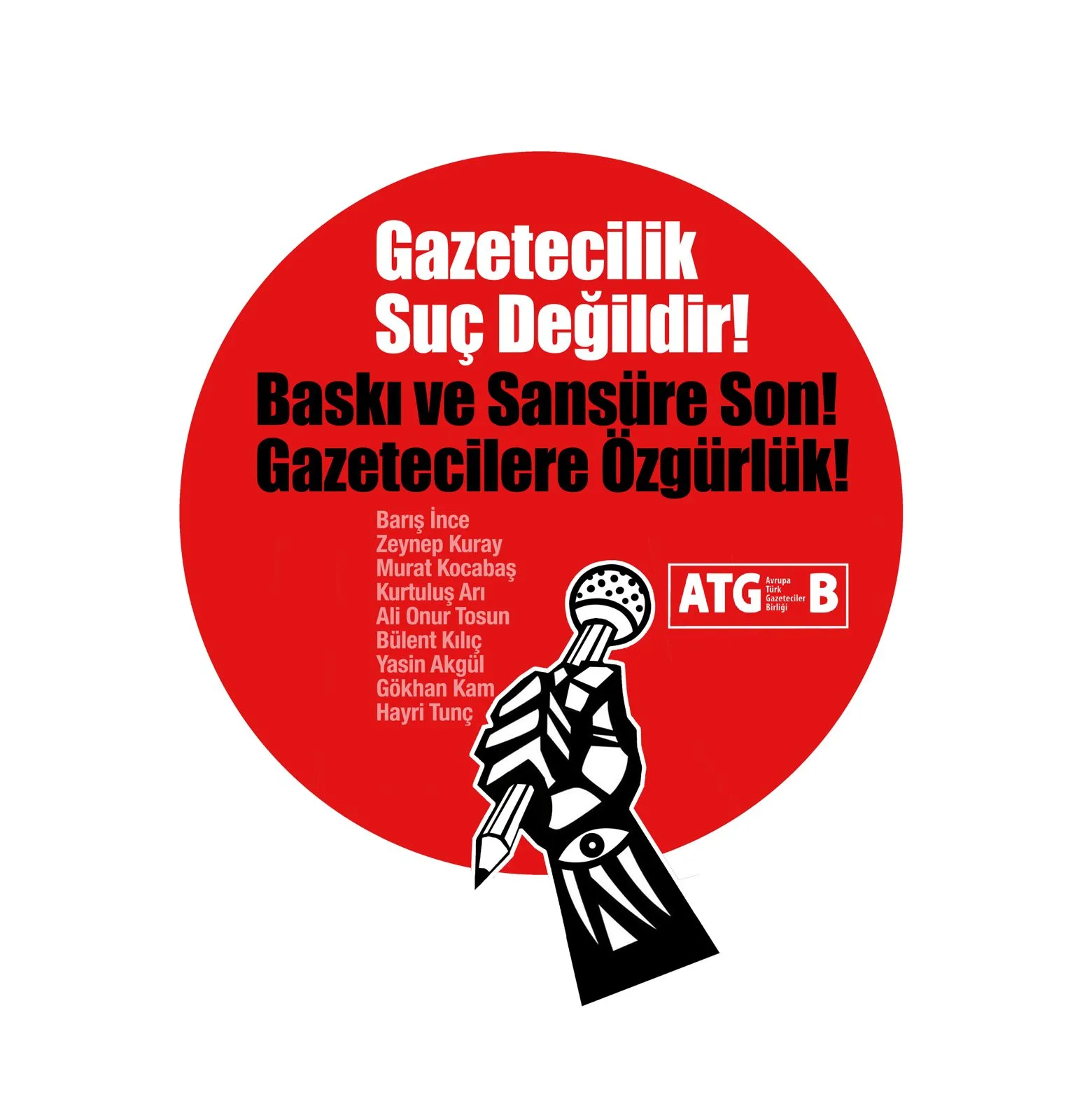 Türkiye'de gazetecilerin gözaltına alınmasına ATGB'den tepki