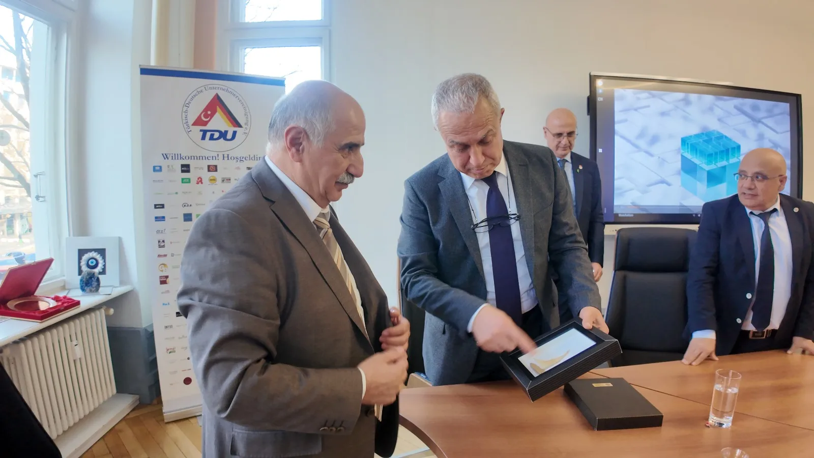 Alanya Heyeti, TDU`yu Ziyaret Etti