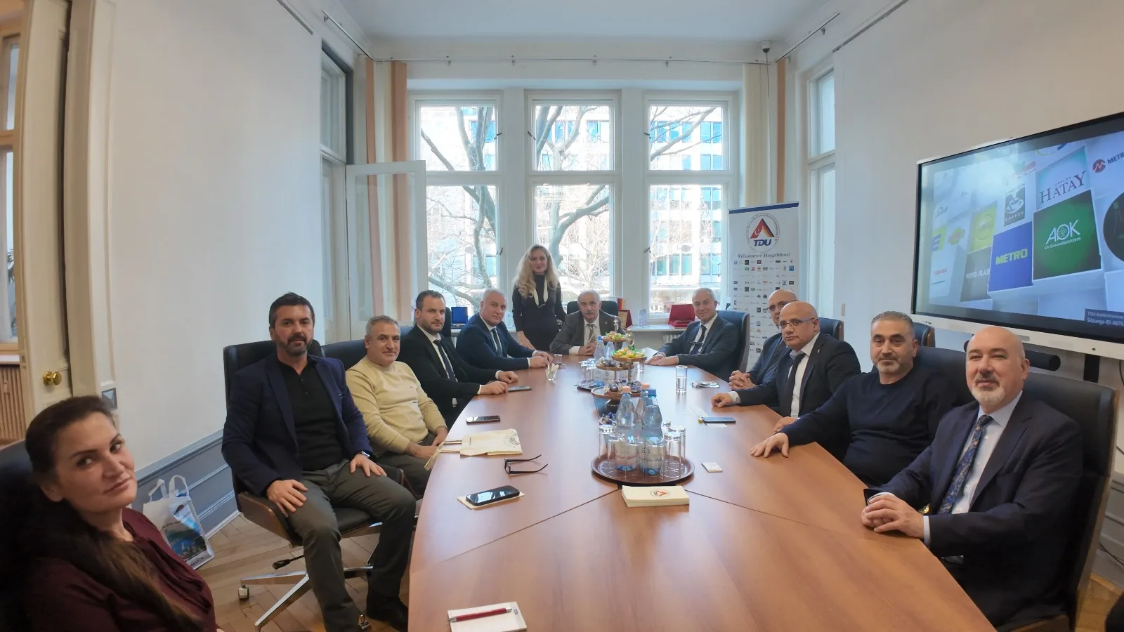 Alanya Heyeti, TDU`yu Ziyaret Etti