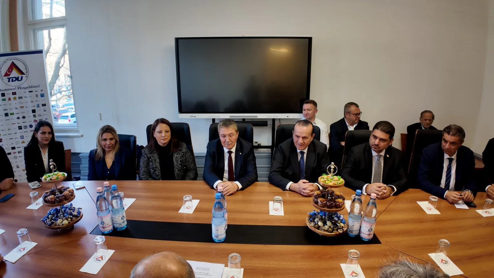 KKTC Heyeti, TDU'yu Ziyaret Etti