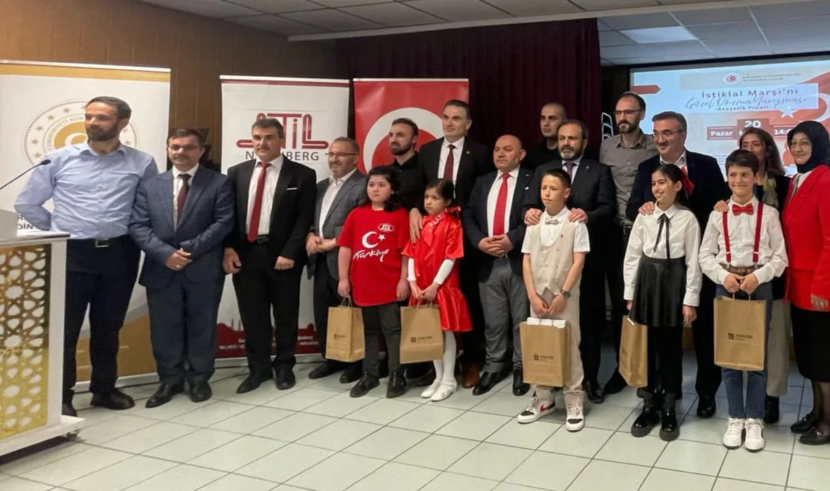 Nürnberg’de İstiklâl Marşı’nı güzel okuma yarışması düzenlendi