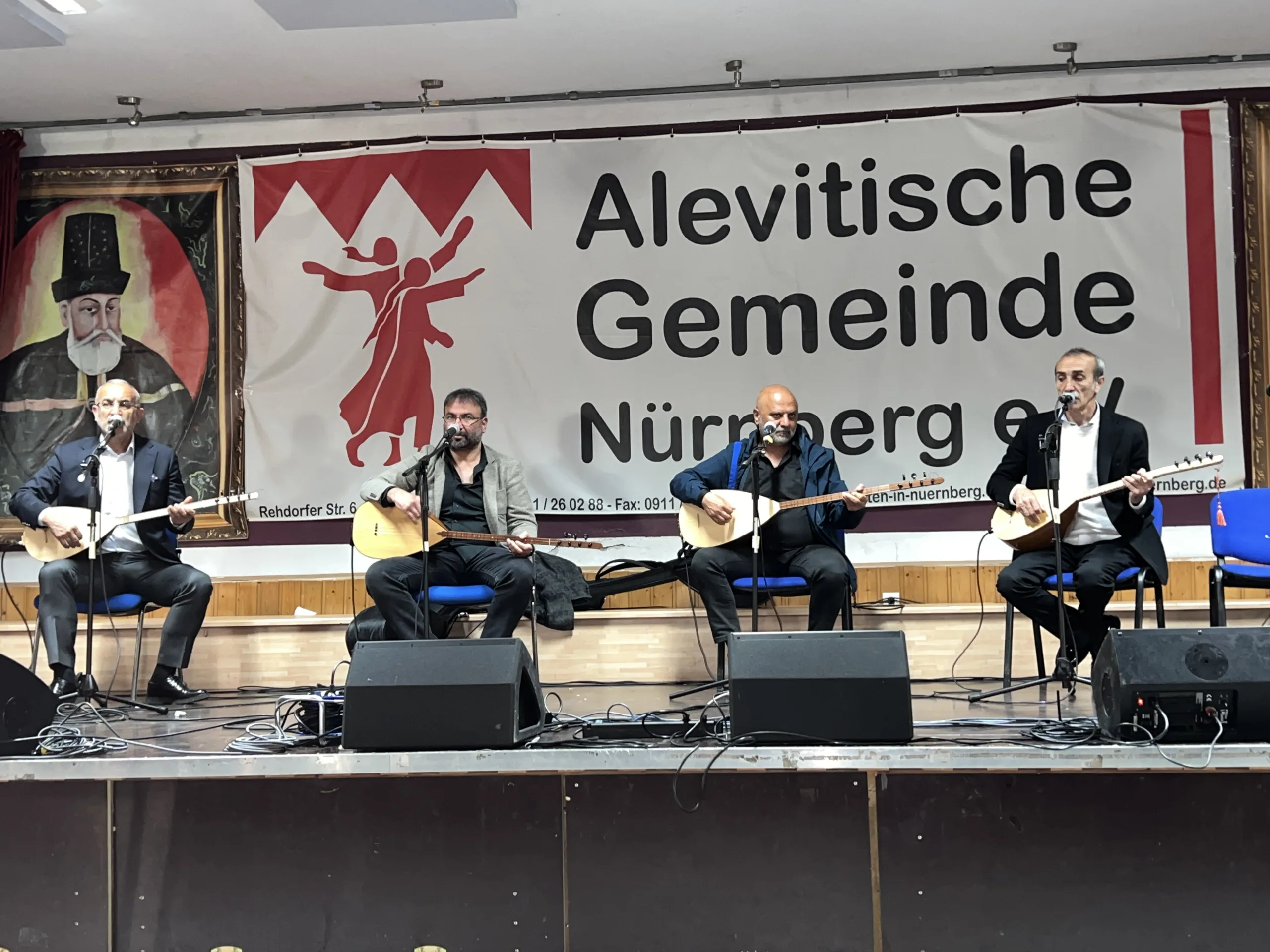 Nürnberg'de düzenlenen “Türküler Sevdamız” konserinde adalet çağrısı