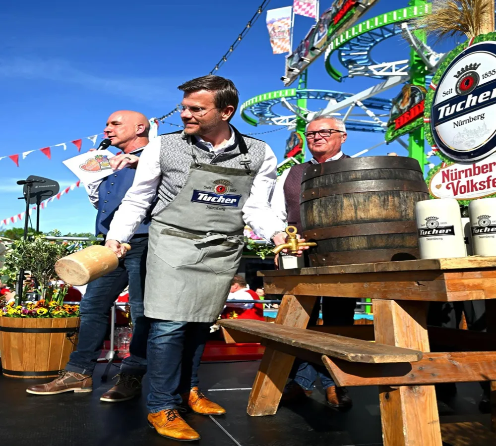 Nürnberg Volksfest kapılarını açtı