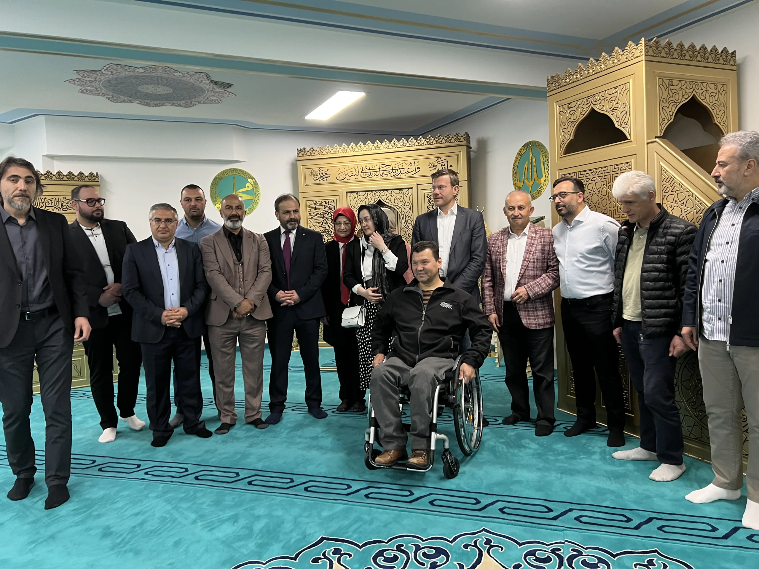 Nürnberg’de Aksa Camii’ne engelli asansörü