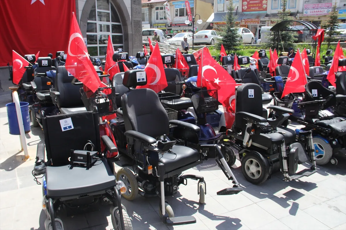 Gurbetçilerden Kayseri’deki engellilere destek