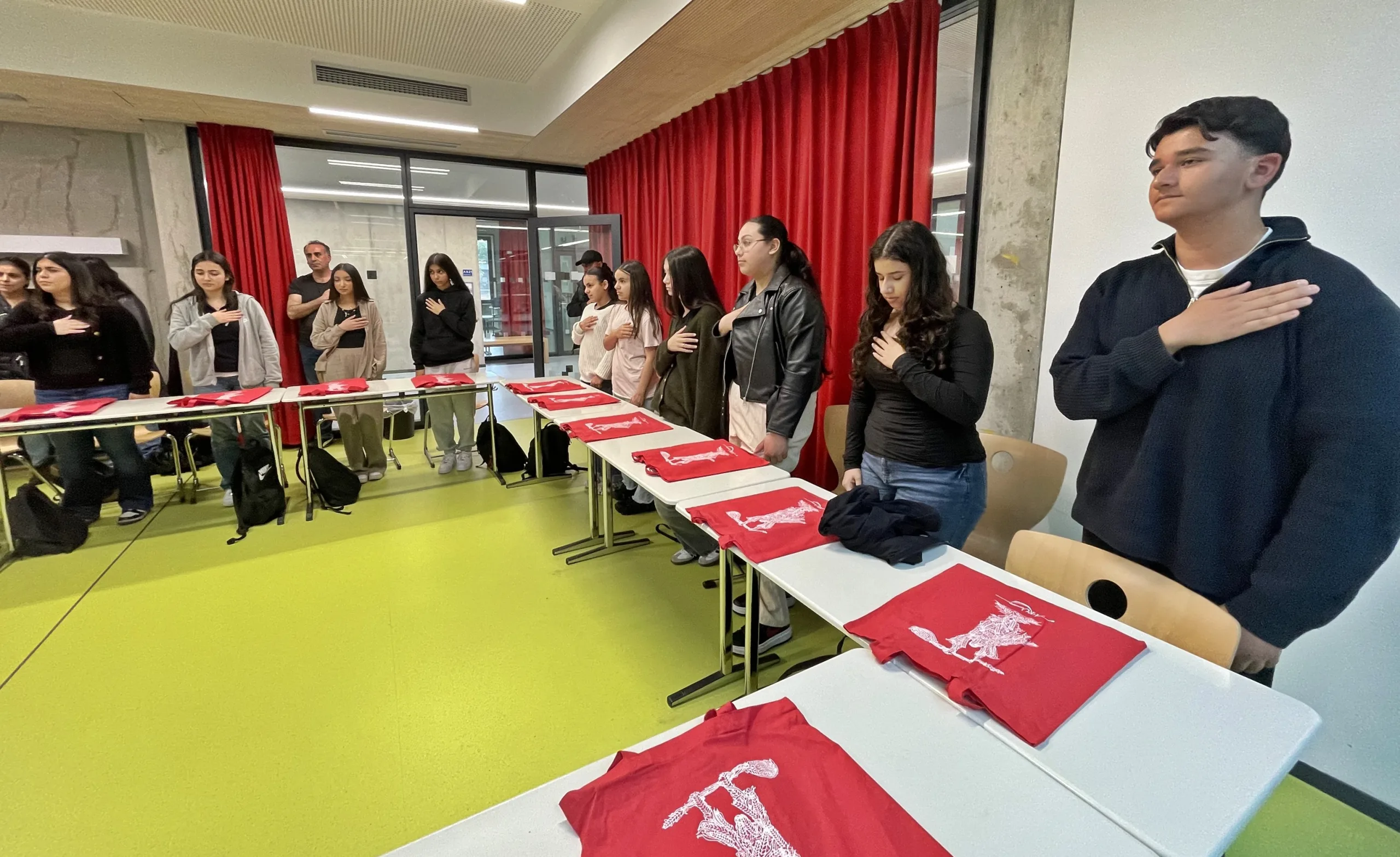 ARU Dersleri 18. Okulda Gülbenkle Başladı