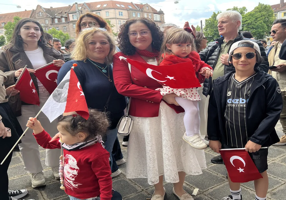 Nürnberg’de 19 Mayıs coşkulu kutlandı