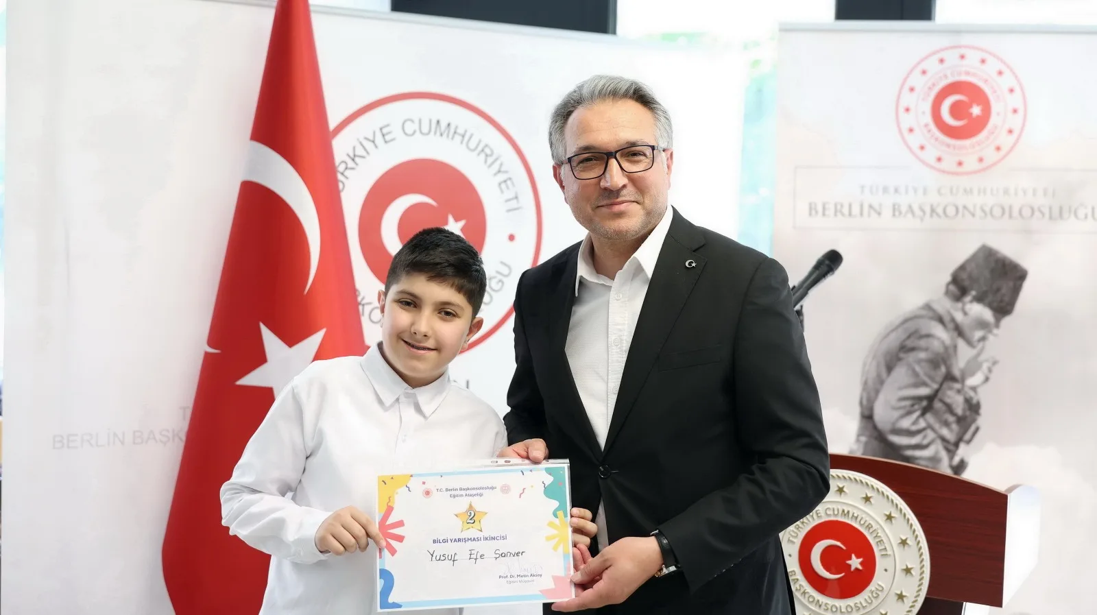 Berlin'de Gururlandıran Yarışma