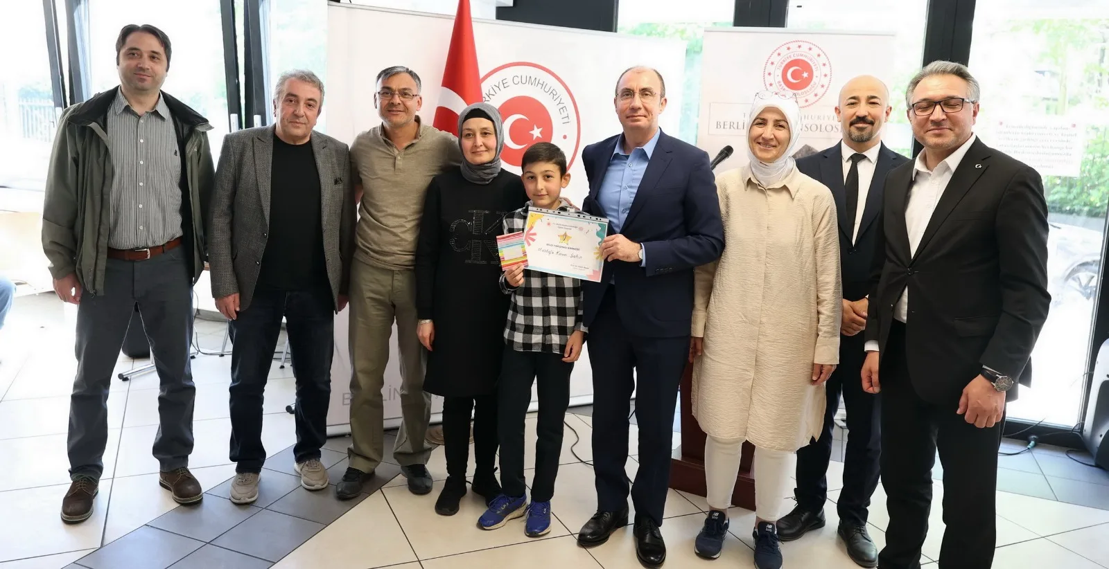 Berlin'de Gururlandıran Yarışma