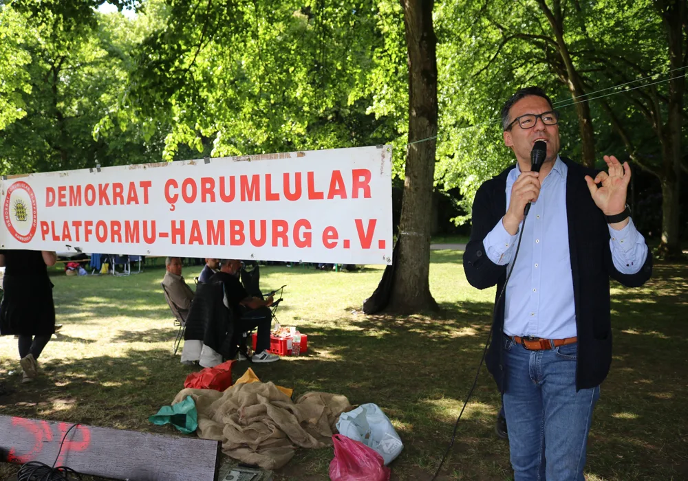 Demokrat Çorumlulardan Hamburg’da Coşkulu “Mayıs Pikniği”!