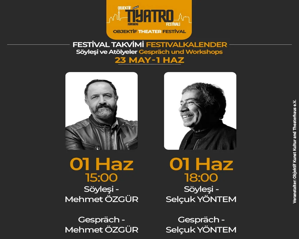 Nürnberg`de 23 Mayıs -1 Haziran tarihlerinde tiyatro festivali