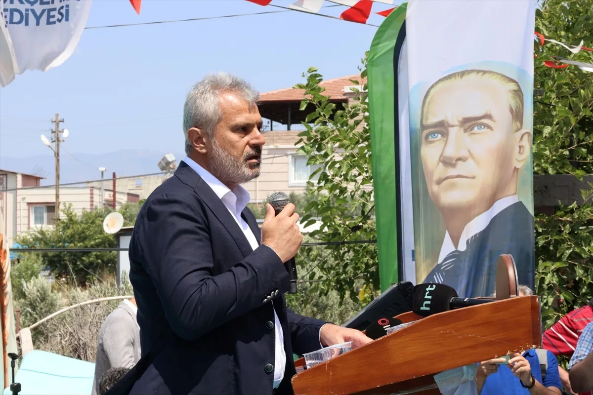 Hatay'da bağışlarla yaptırılacak kreşin temeli atıldı