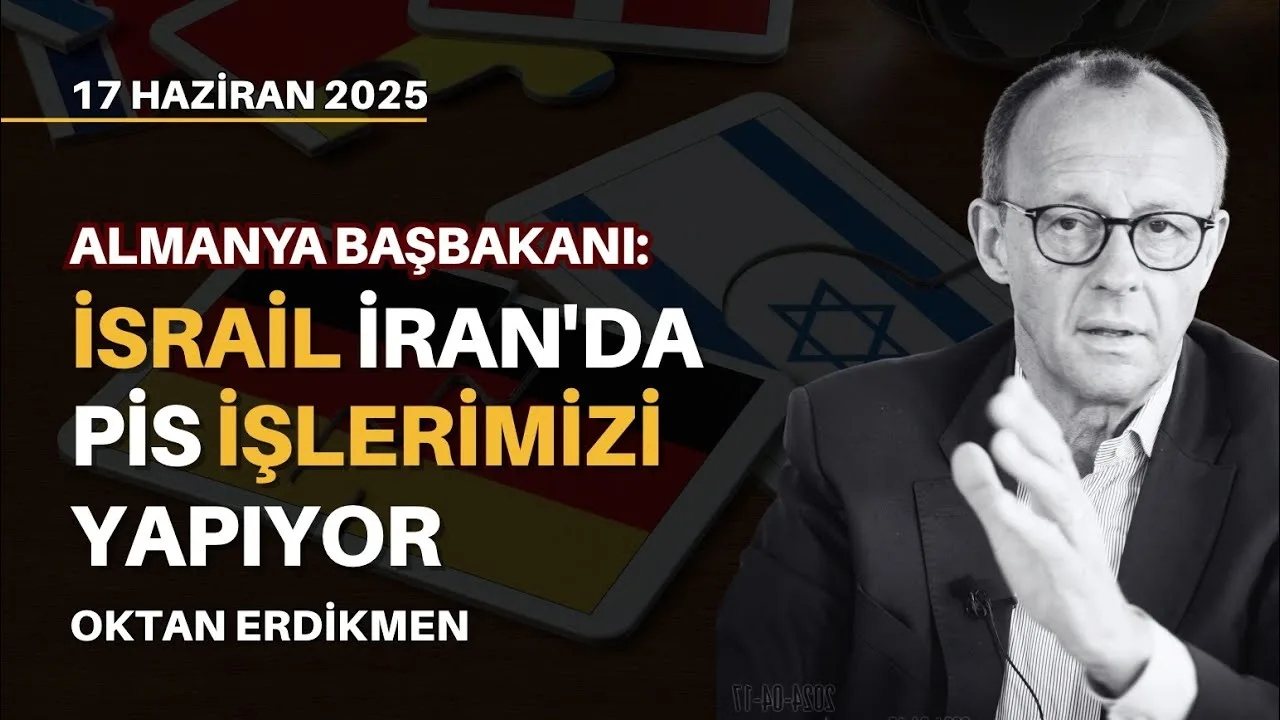 Almanya: İsrail, pis işlerimizi yapıyor
