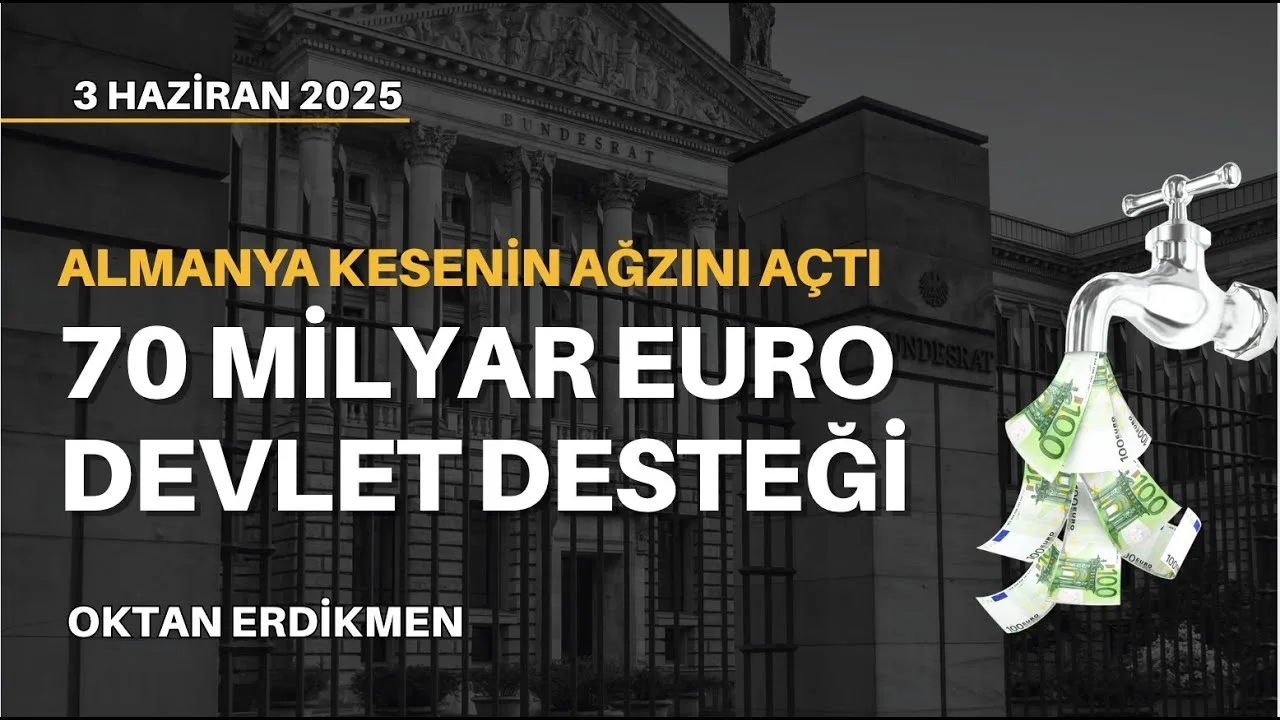 Almanya kesenin ağzını açtı: 70 milyar destek
