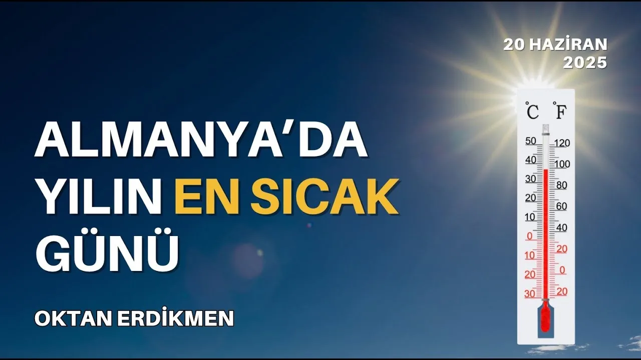 Almanya’da yılın en sıcak günü