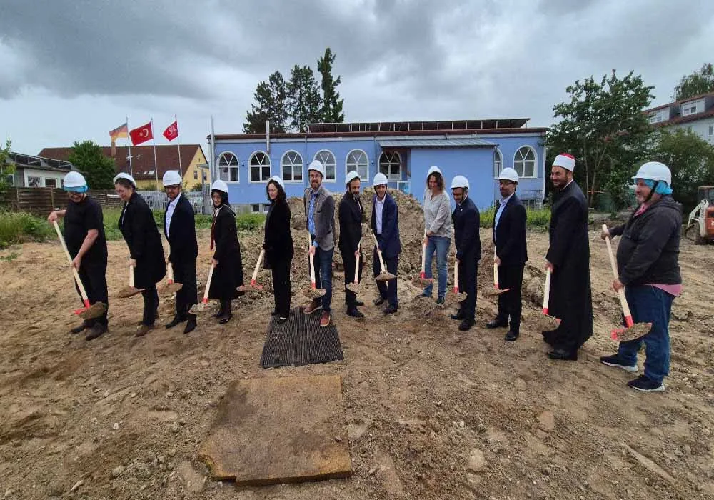 Erlangen’de Sultan-Ahmet Camii temeli atıldı