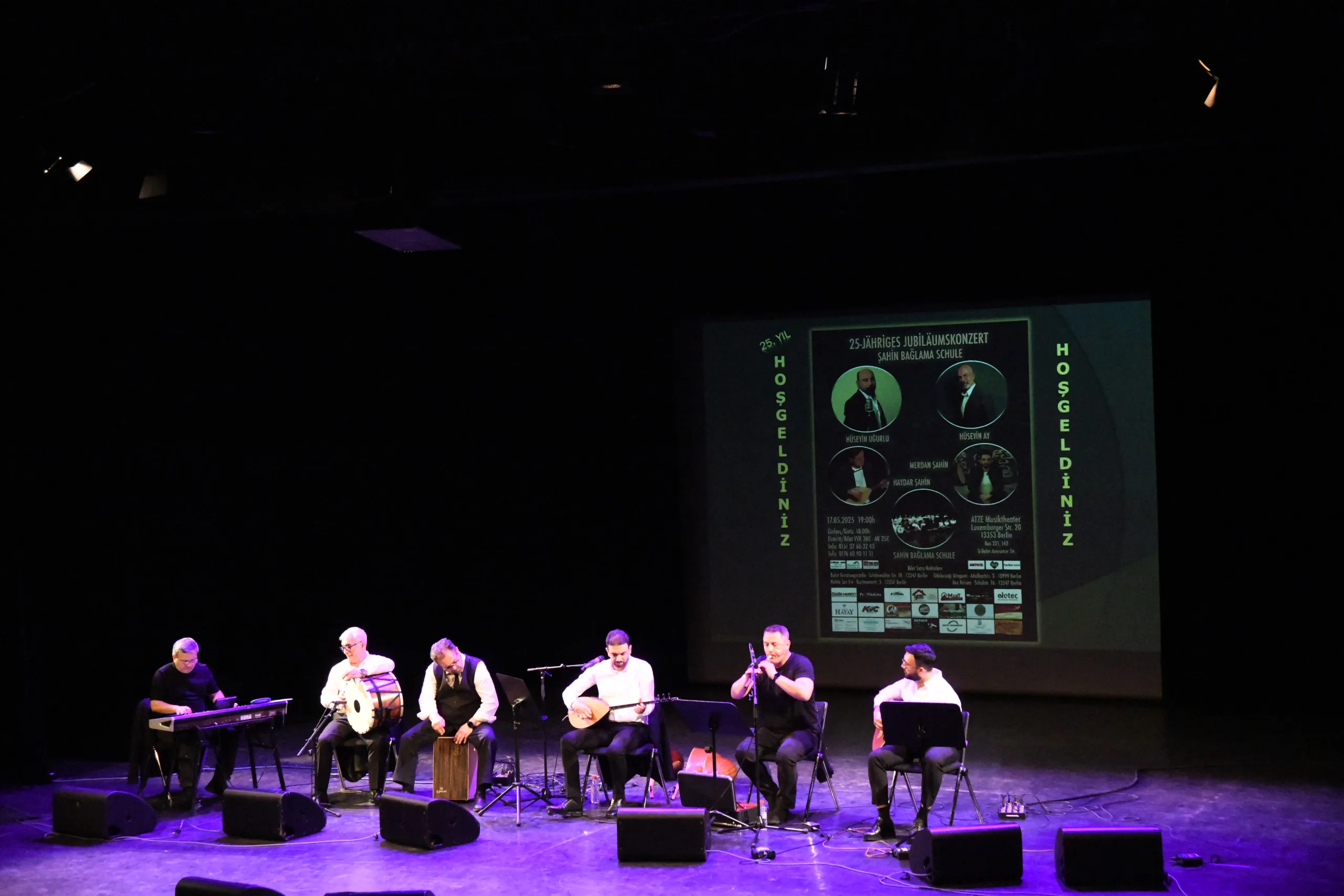 Şahin Bağlama Okulu 25. Yılında Berlin’de Unutulmaz Bir Konserle Kutlama Yaptı