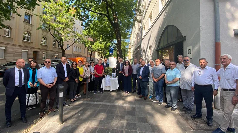 NSU Kurbanı Abdurrahim Özüdoğru, Nürnberg’de Öldürüldüğü Yerde Anıldı