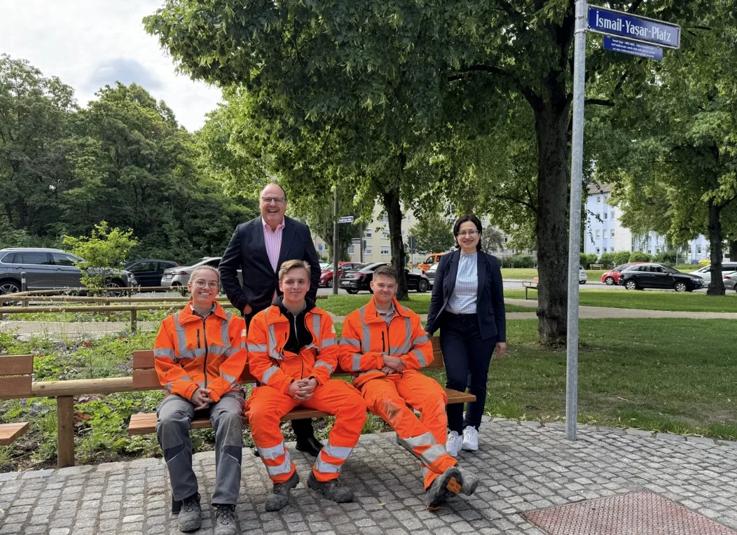 NSU kurbanı İsmail Yaşar parkı yenilendi