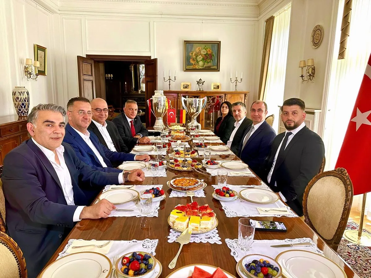 Galatasaray’ın 25. Şampiyonluğu Berlin’de Coşkuyla Kutlandı