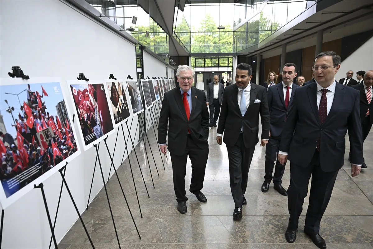 Berlin'de 15 Temmuz Demokrasi ve Milli Birlik Günü etkinlikleri düzenlendi
