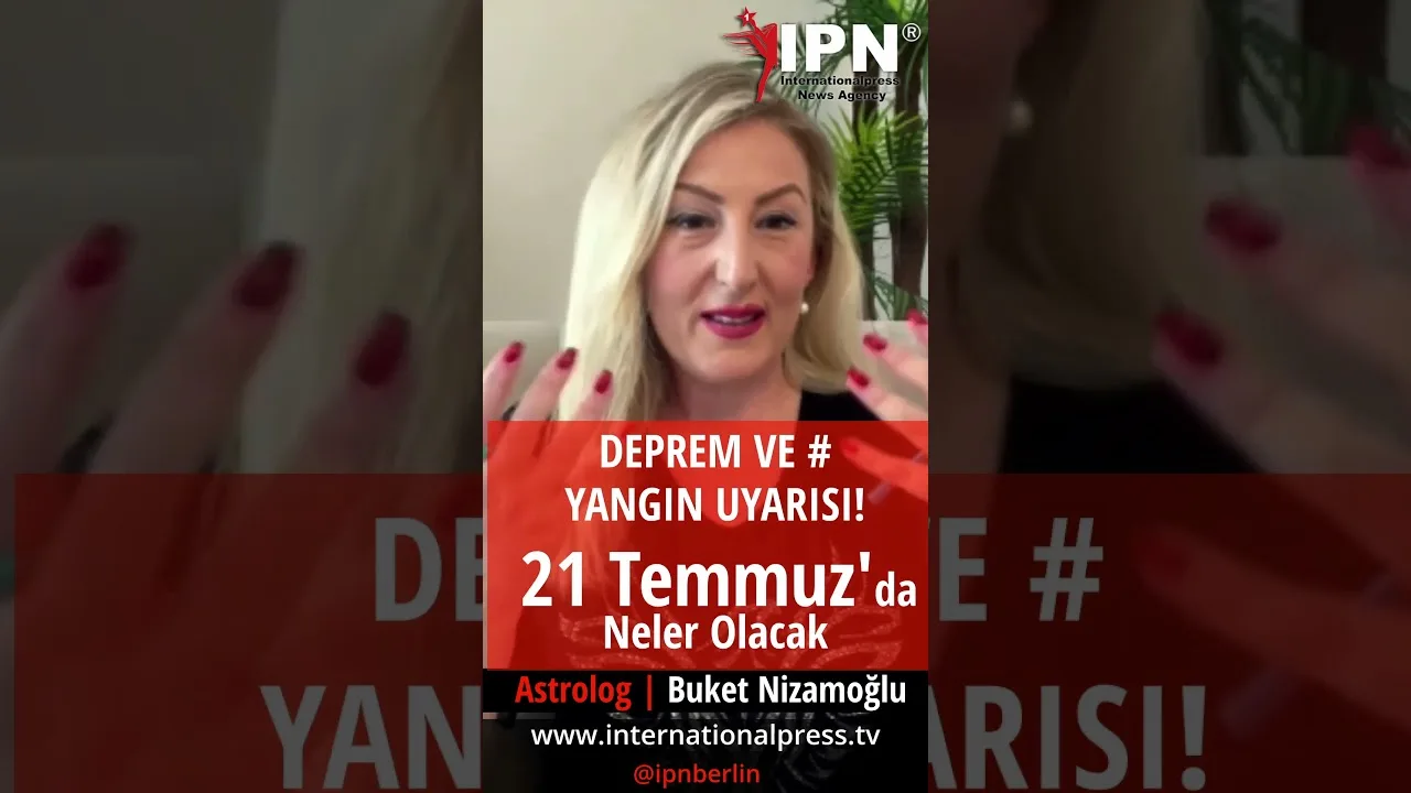 DEPREM VE YANGIN UYARISI!